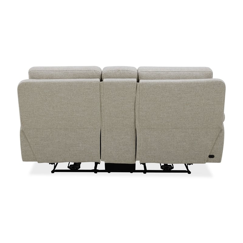 Liberty Furniture Cameron Loveseat with Console - White