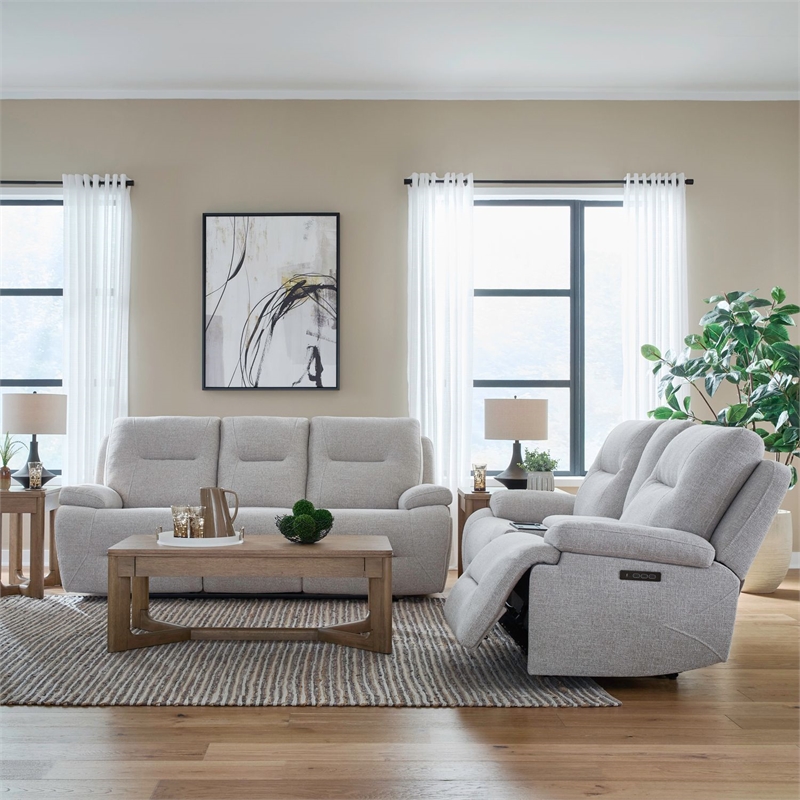 Liberty Furniture Cameron Sofa & Loveseat - White