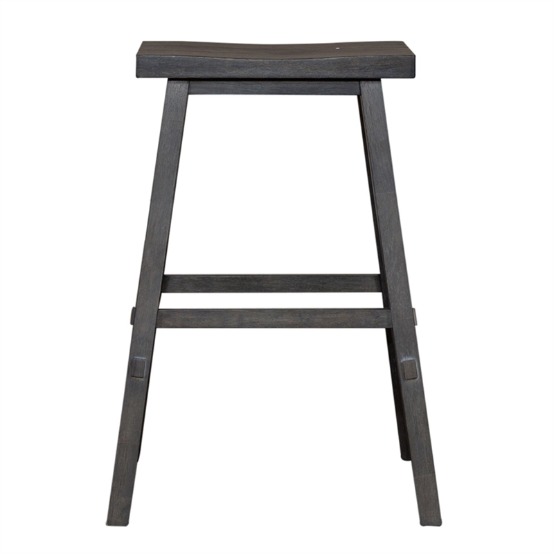 Liberty Furniture Creations 30 Inch Sawhorse Stool- Slate