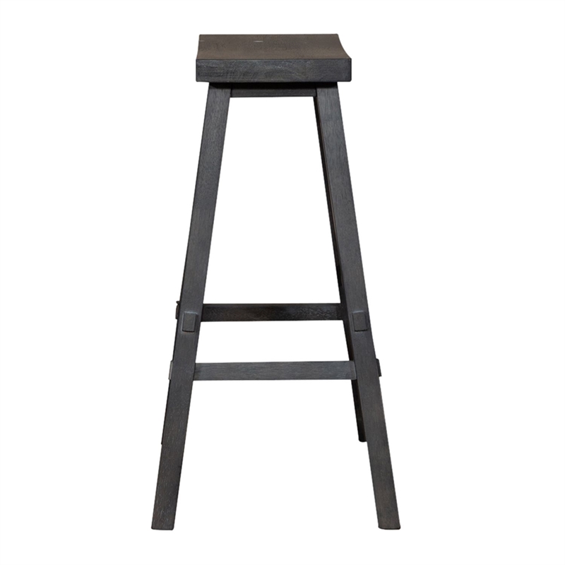 Liberty Furniture Creations 30 Inch Sawhorse Stool- Slate
