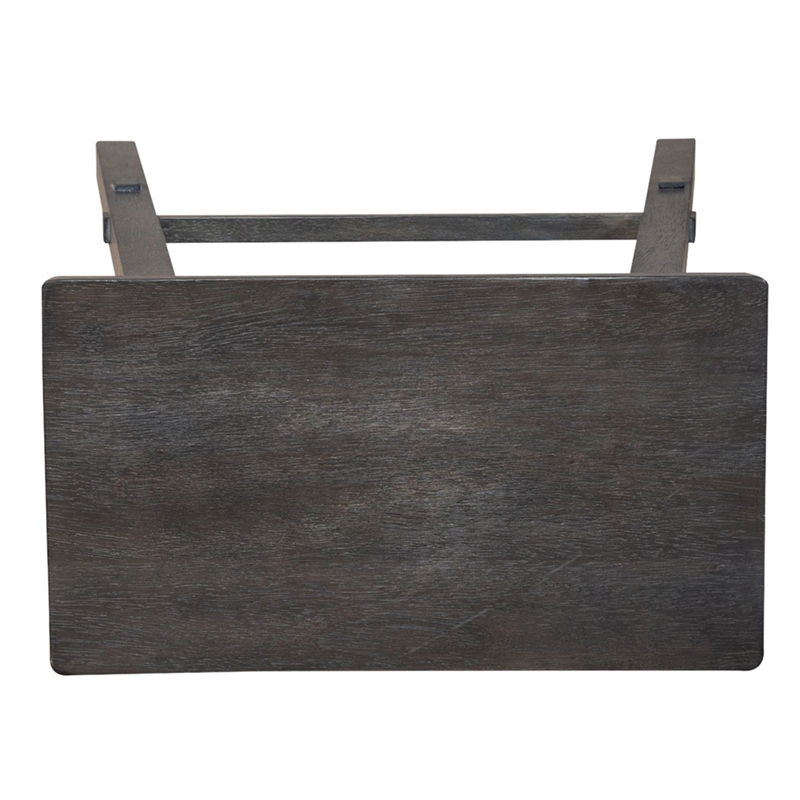 Liberty Furniture Creations 30 Inch Sawhorse Stool- Slate