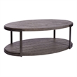 Liberty Furniture Modern View Oval Cocktail Table - Gray