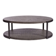 Liberty Furniture Modern View Oval Cocktail Table - Gray