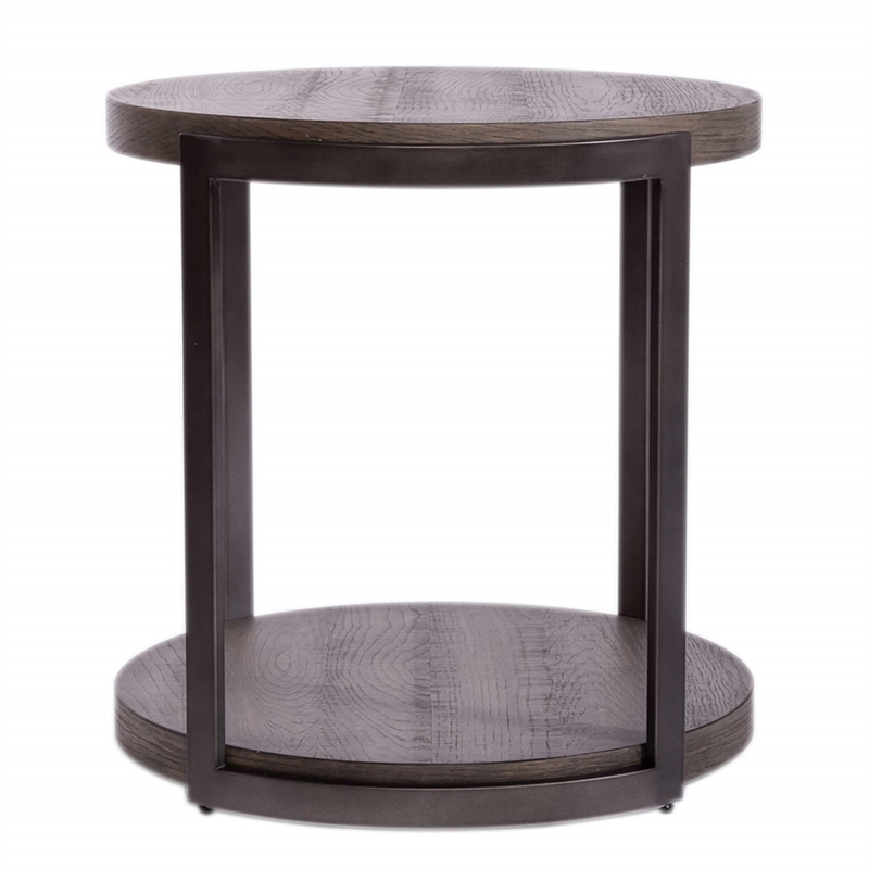 Liberty Furniture Modern View 3 Piece Living Room Table Set - Gray