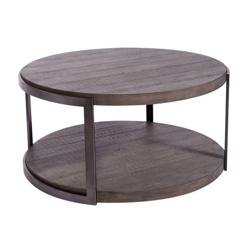 Liberty Furniture Modern View 3 Piece Living Room Table Set - Gray