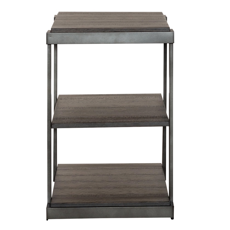 Liberty Furniture Modern View Opt 3 Piece Living Room Table Set - Gray