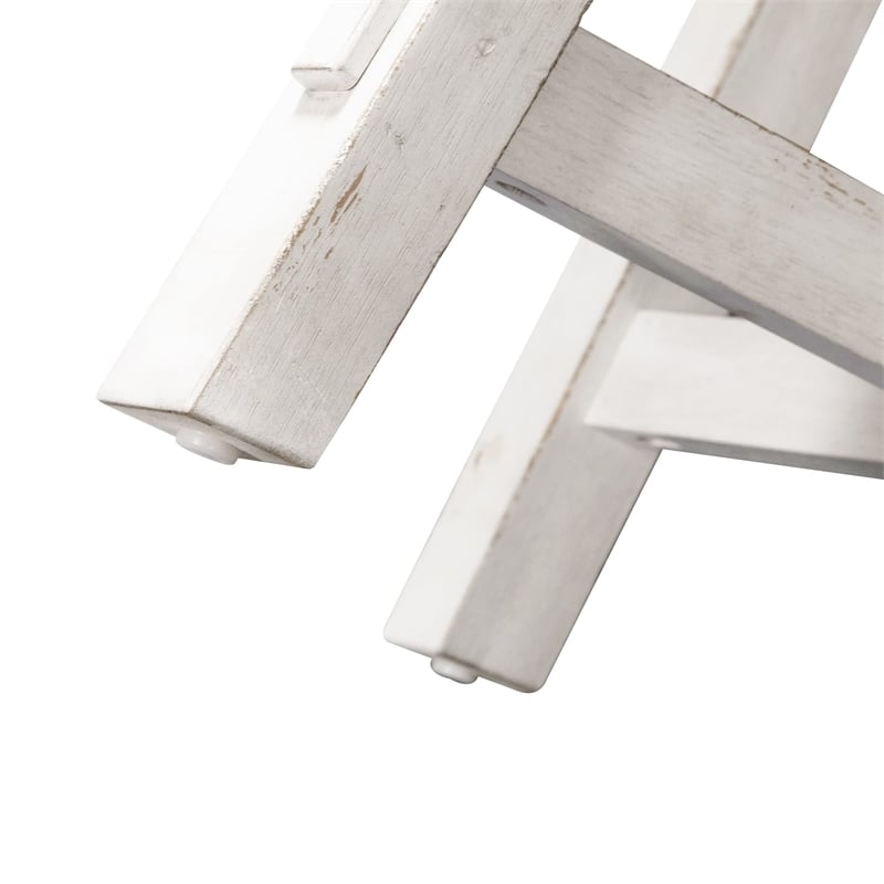 Liberty Furniture Modern Farmhouse 3 Piece Living Room Table Set - White