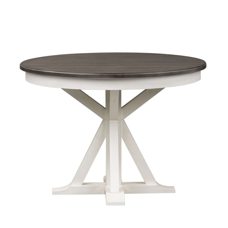 Liberty Furniture Allyson Park Pedestal Table - White