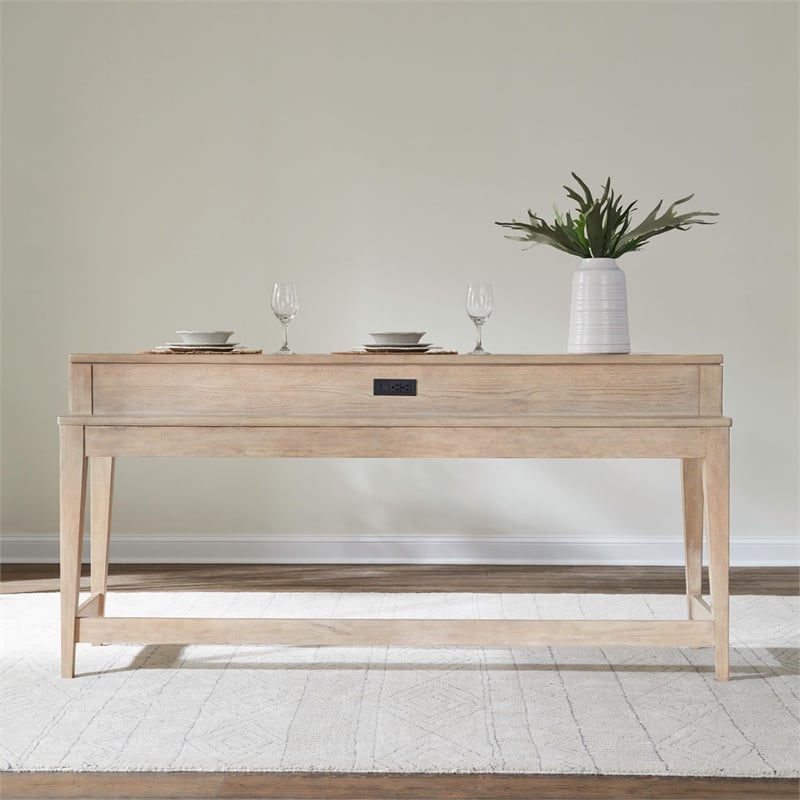 Liberty Furniture Brentwood Console Bar Table - Brown