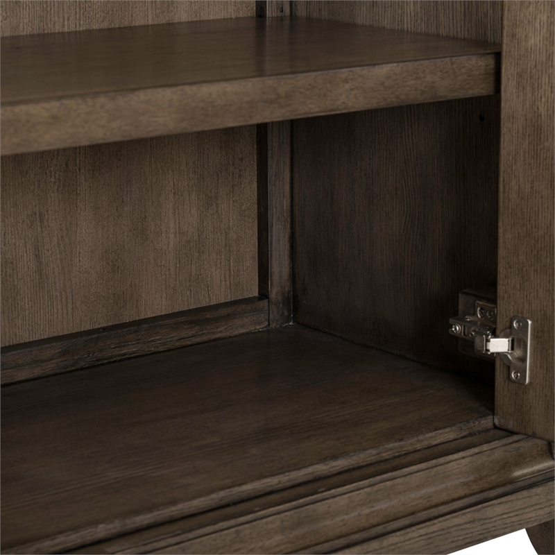 Liberty Furniture Lexington Park 2 Door Accent Cabinet - Brown