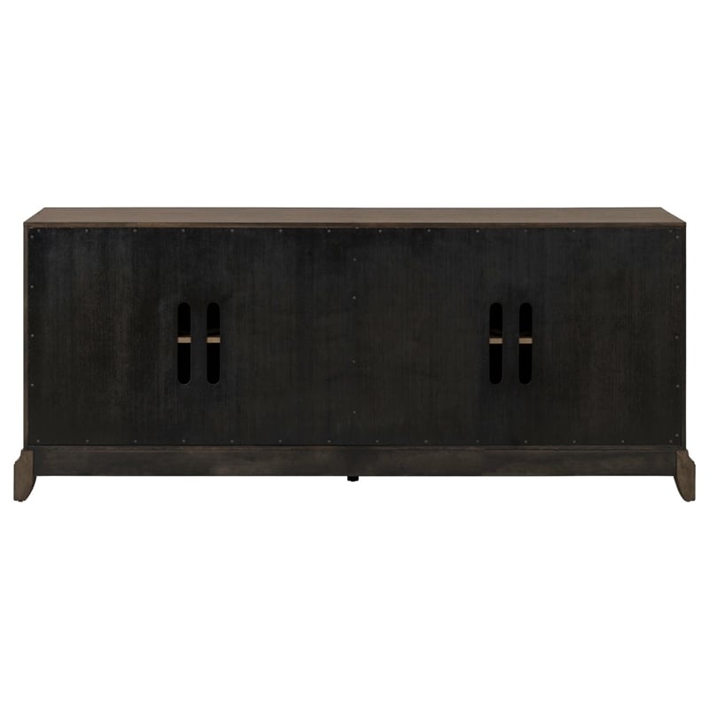 Liberty Furniture Lexington Park 4 Door Accent Cabinet - Brown