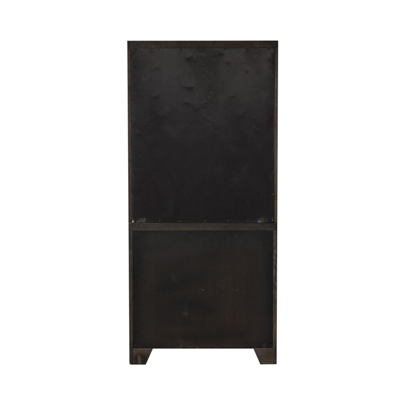 Liberty Furniture Harvest Home 2 Piece Hutch & Cabinet Set - Black