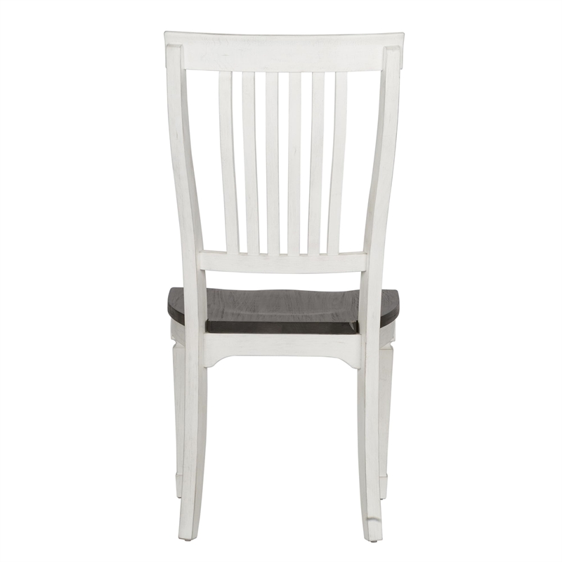 Liberty Furniture Allyson Park 5 Piece Pedestal Table Dining Room Set - White