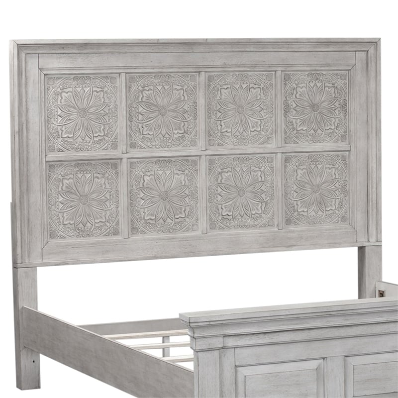Liberty Furniture Heartland Queen Decorative Panel Headboard - White