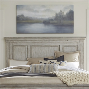 Liberty Furniture Heartland King Panel Headboard - White