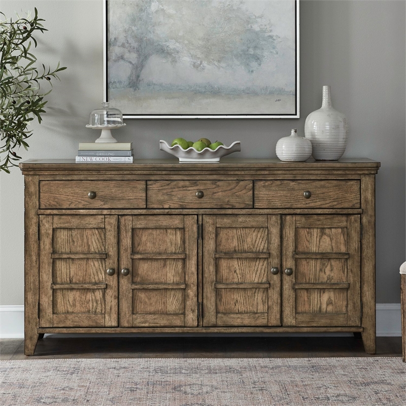 Liberty Furniture Carolina Park Server for Dining Room - Brown