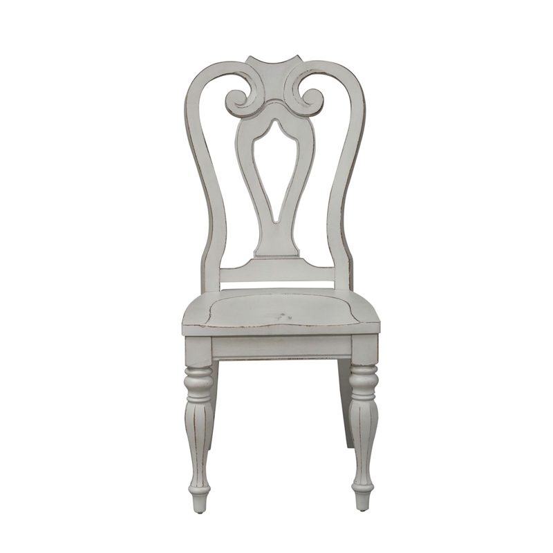 Liberty Furniture Magnolia Manor Opt 7 Piece Rectangular Table Set - White