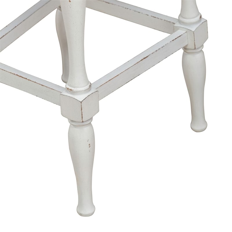 Liberty Furniture Magnolia Manor Spindle Back Swivel Bar Stool - Set of 2