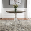 Liberty Furniture Magnolia Manor 5 Piece Drop Leaf Dining Table Set - White