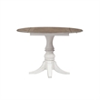 Liberty Furniture Magnolia Manor Opt 3 Piece Drop Leaf Table Dining Set - White