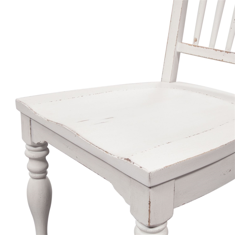 Liberty Furniture Magnolia Manor Opt 5 Piece Drop Leaf Dining Table Set - White