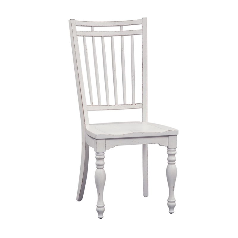 Liberty Furniture Magnolia Manor Opt 5 Piece Drop Leaf Dining Table Set - White