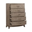 Liberty Furniture Avalon 5 Drawer Chest for Bedroom - Brown Oak Wood