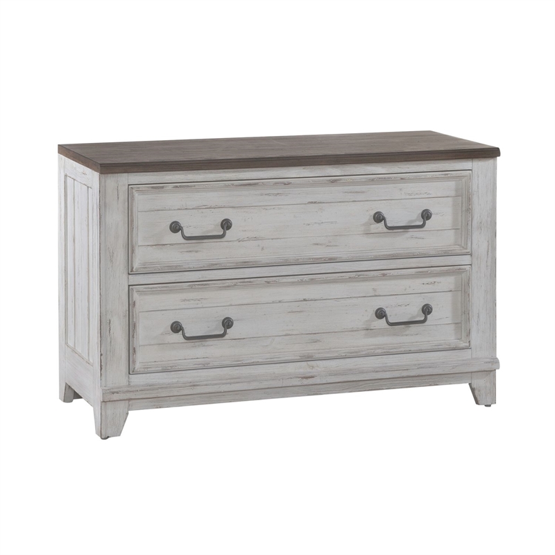 Liberty Furniture River Place Bunching Curio Cabinet Set Dining Storage White