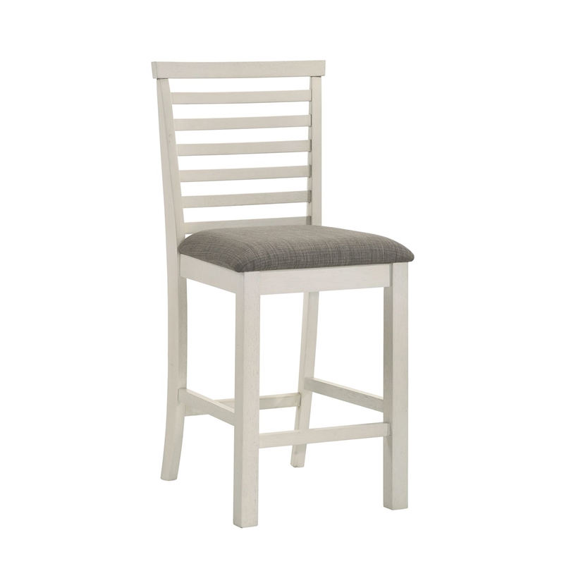 Liberty Furniture Brook Bay Upholstered Ladder Back Counter Chairs Set of 2
