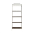 Liberty Furniture Magnolia Manor Leaning Pier Bookcase for Home Storage - White
