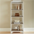 Liberty Furniture Magnolia Manor Leaning Pier Bookcase for Home Storage - White