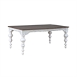 Liberty Furniture River Place 5 Piece Rectangular Table Dining Room Set White
