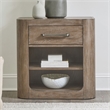 Liberty Furniture South Bend Open Nightstand with Charging Station - Brown