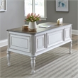 Liberty Furniture Magnolia Manor Office Writing Desk - Storage Drawers - White
