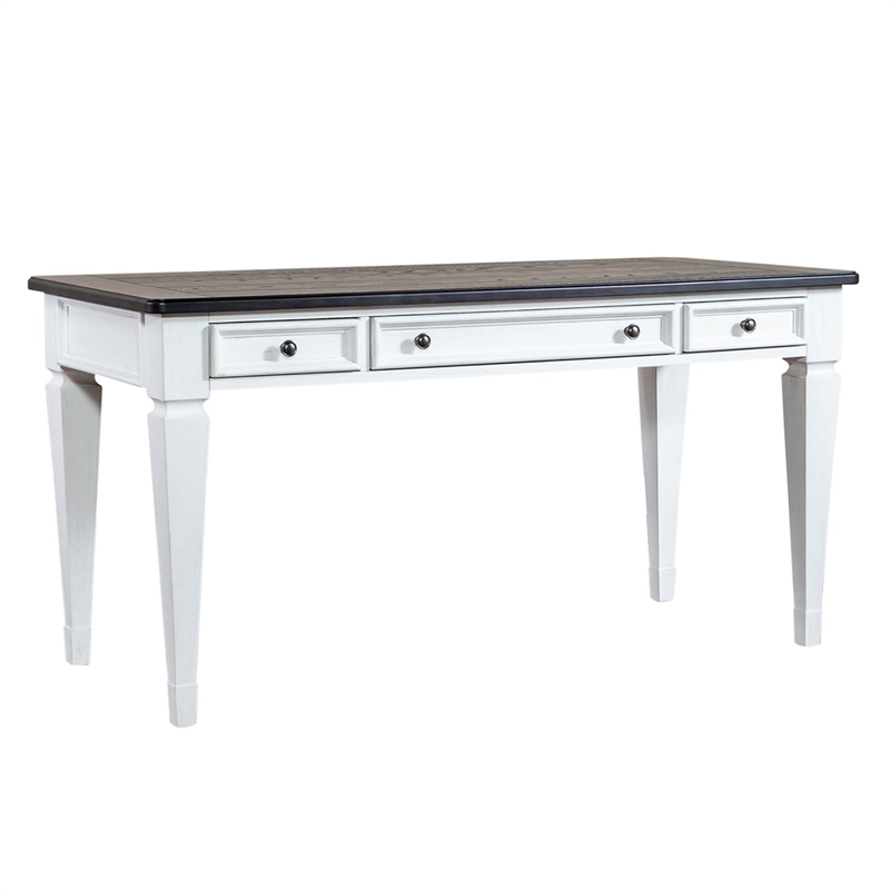 Liberty Furniture Allyson Park Writing Desk for Home Office - White