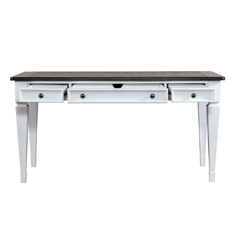 Liberty Furniture Allyson Park Writing Desk for Home Office - White