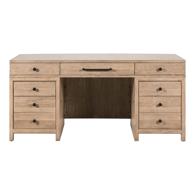 Liberty Furniture Proximity Place Jr Executive DeskHome Office - Brown