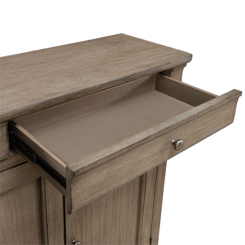 Liberty Furniture Morrow Bay Hall Buffet - Sandy Taupe
