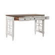 Liberty Furniture Magnolia Manor Alt L Shaped Desk Home Office Set - White