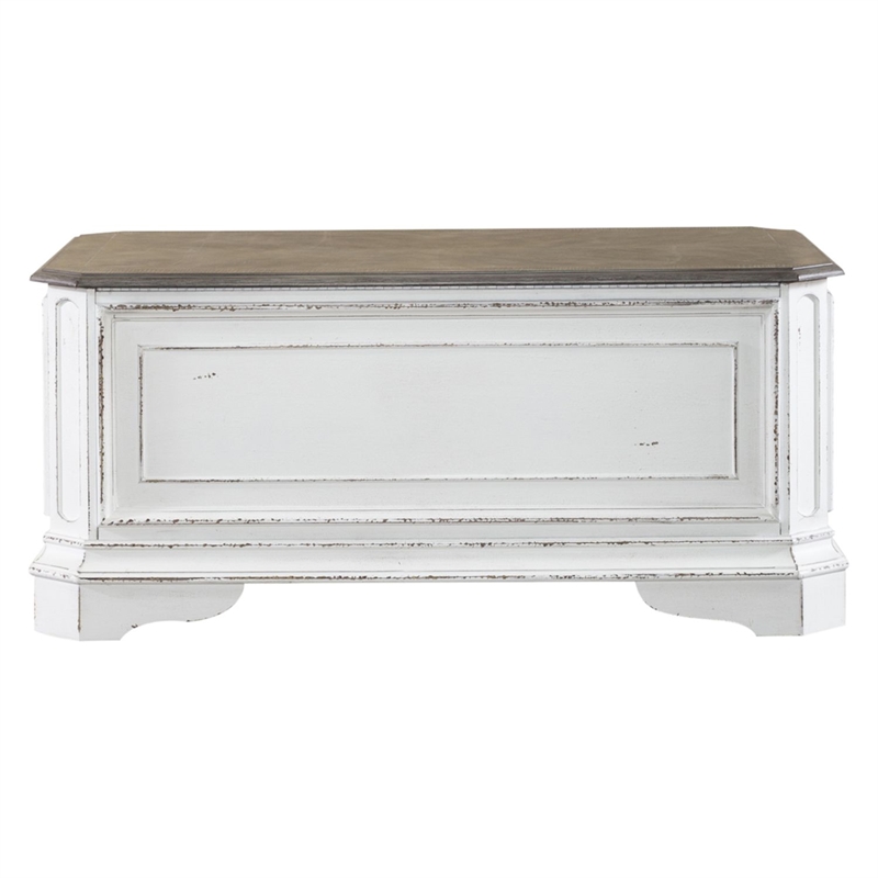 Liberty Furniture Magnolia Manor Storage Trunk - White