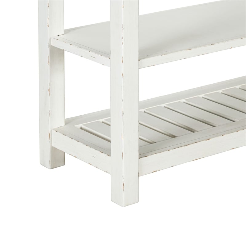 Liberty Furniture Backroads Sofa Table - White