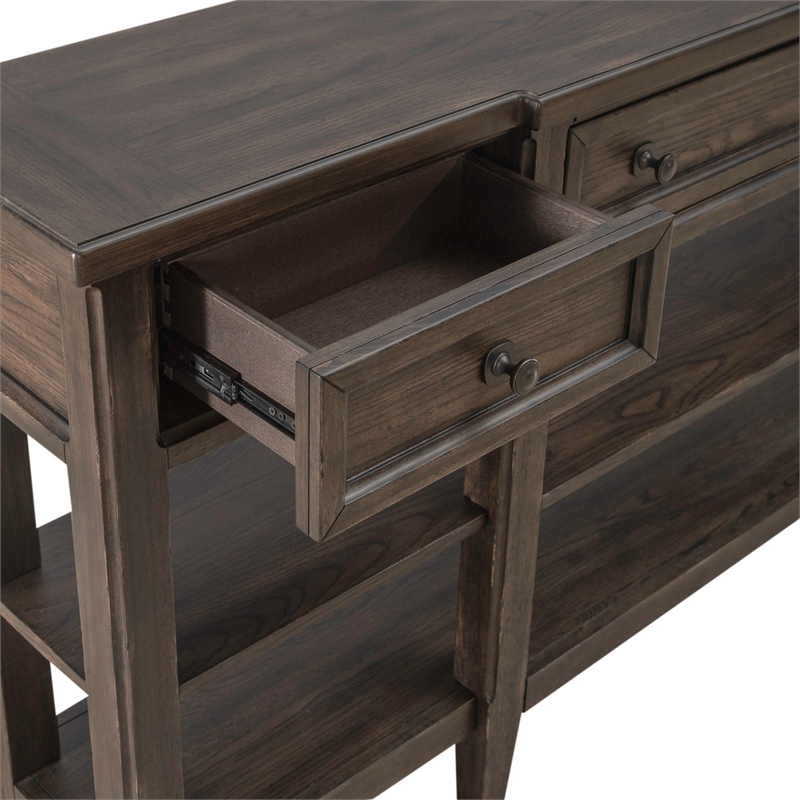 Liberty Furniture Paradise Valley Hall Console Table - Brown