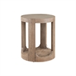 Liberty Furniture South Bend Round Chairside Table - Brown