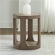 Liberty Furniture South Bend Round Chairside Table - Brown
