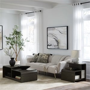 Liberty Furniture Perspectives 3 Piece Set Cocktail Table 2 End Tables Brown