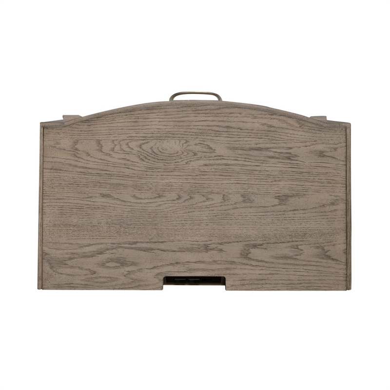 Liberty Furniture Avalon Nightstand with AC USB Charging Station - Brown