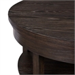 Liberty Furniture Weston Round Living Room Lift Top Cocktail Table - Brown