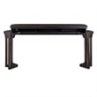 Liberty Furniture Weston 4 Piece Set Charging Console Table 3 Stools - Brown