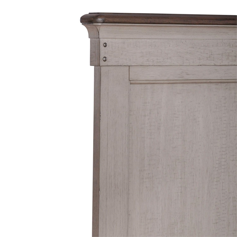 Liberty Furniture Ivy Hollow Queen Panel Headboard - White
