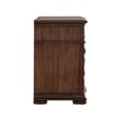 Liberty Furniture Providence Park Bedside Chest with Charging Station Brown Wood